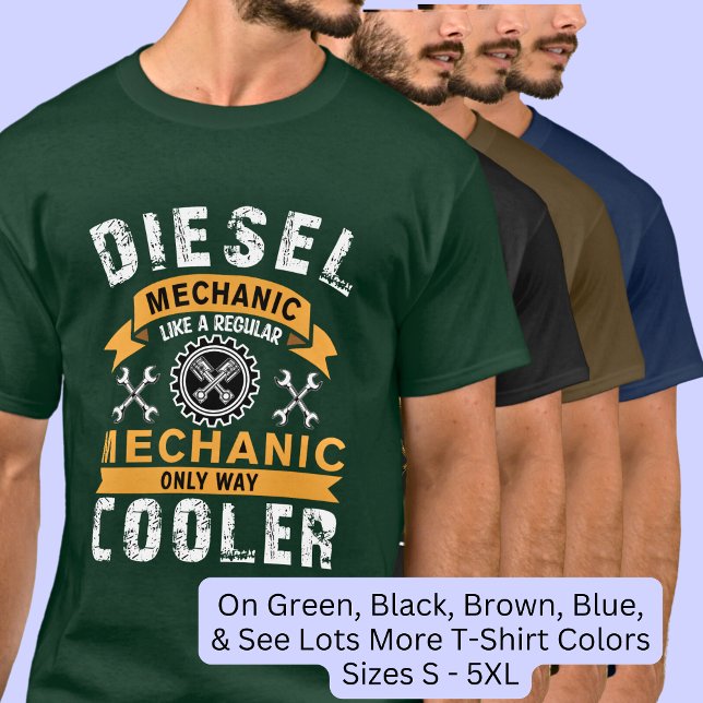 Camiseta Mecânica Diesel Como Regular Mas Mais Fria (Criador carregado)