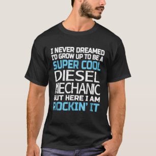 Camiseta Mecânica Diesel Para Mecânica Diesel 1