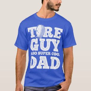 Camiseta Mecânica do Pai de Cara do pneu