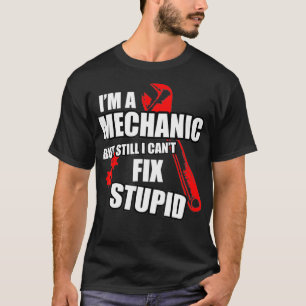 Camiseta Mecânica, Mas Ainda Não Consegue Corrigir Pessoas