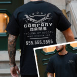 Camiseta Mecânica Masculina Legal de Reparação Automática P<br><div class="desc">Elevem seu negócio de reparo de carros com nossa camiseta mecânica de masculina Legal de reparo automático profissional. Projetada com o logotipo de sua empresa, tanto na frente quanto no verso, esta camisa oferece um visual polido e profissional perfeito para sua equipe. Quer você esteja executando um pequeno compro de...</div>