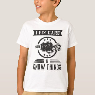 Camiseta Mecânica Mecânica Mecânica de Motores Garagem Funn