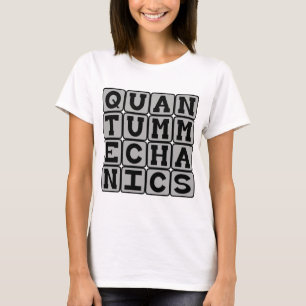 Camiseta Mecânica Quântica, Conceito de Física