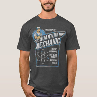 Camiseta Mecânica Quântica Funny Subatômica Física Subatômi