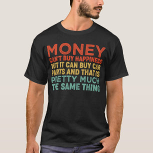 Camiseta Mecânico automático da Cara do carro de peças do c