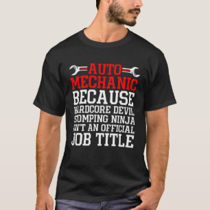 Camiseta Mecânico Automotivo Porque Pai Mecânico de Oficina
