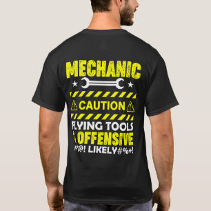 Camiseta Mecânico com Cuidado....Engraçado