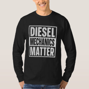 Camiseta Mecânico de Antiguidades Mecânico a Diesel 1