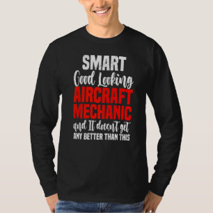 Camiseta Mecânico de aviação de boa aparência