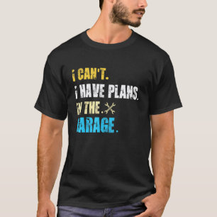 Camiseta Mecânico de Carros de Garagem Design de M