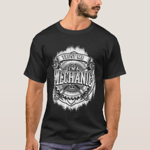 Camiseta Mecânico de Carros Mecânica de Motor Auto Chave de