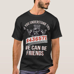Camiseta Mecânico de Carros Mecânico 18436572 V8 Motor Mecâ