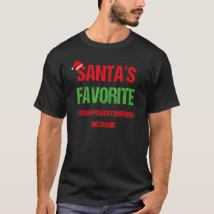 Camiseta Mecânico de Equipamentos de Energia ao Ar Livre de
