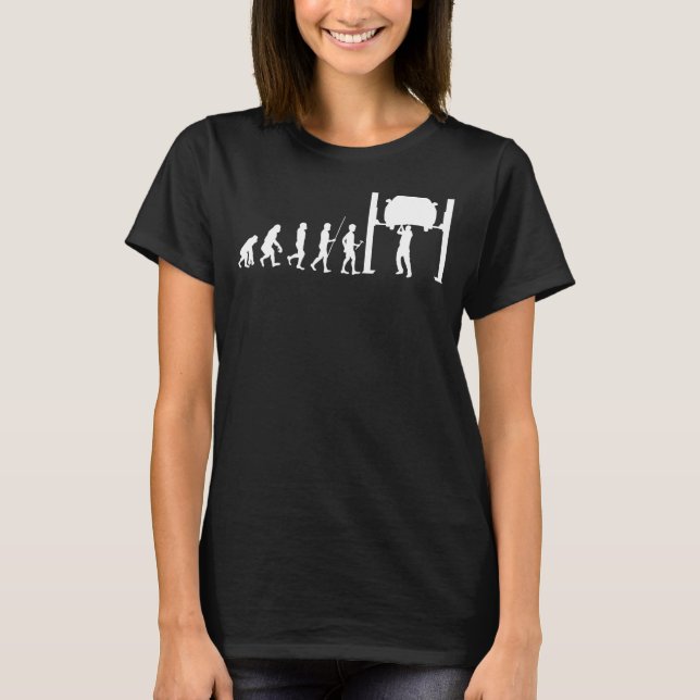 Camiseta Mecânico de Evolução Tecnológica Automotivo (Frente)