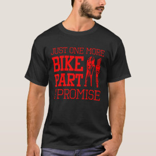 Camiseta Mecânico de Motocicleta Homens Legal Mais uma Peça