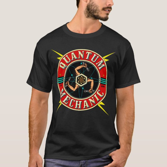 CAMISETA MECÂNICO DE QUANTUM (Frente)