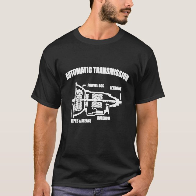 Camiseta Mecânico de transmissão automática (Frente)