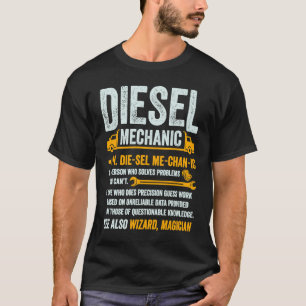 Camiseta Mecânico Diesel Caminhoneiro Motorista de Caminhão