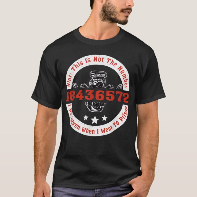 Camiseta Mecânico do carro mecânico 18436572 V8 Engin mecân (Frente)