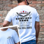 Camiseta Mecânico do logotipo vermelho Legal para reparo au<br><div class="desc">Mostre a sua empresa de reparo automático com a Camisa T Mecânica do Logotipo Vermelho Legal de Reparo Automático Profissional, projetada para fazer uma declaração em negrito. Essa árvore de alta qualidade apresenta uma cor vermelha impressionante que atrai atenção e garante que sua equipe se destaque. A frente e o...</div>