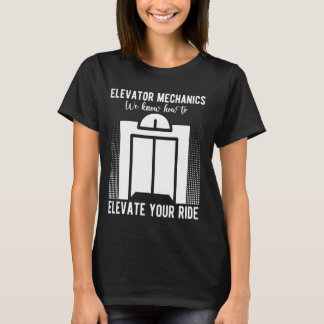 Camiseta Mecânico Elevador Sabemos Elevador