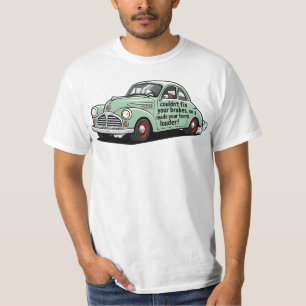 Camiseta Mecânico engraçado carro não conseguiu consertar f
