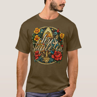 Camiseta Mecânico Floral Chris Stapleton TSirt