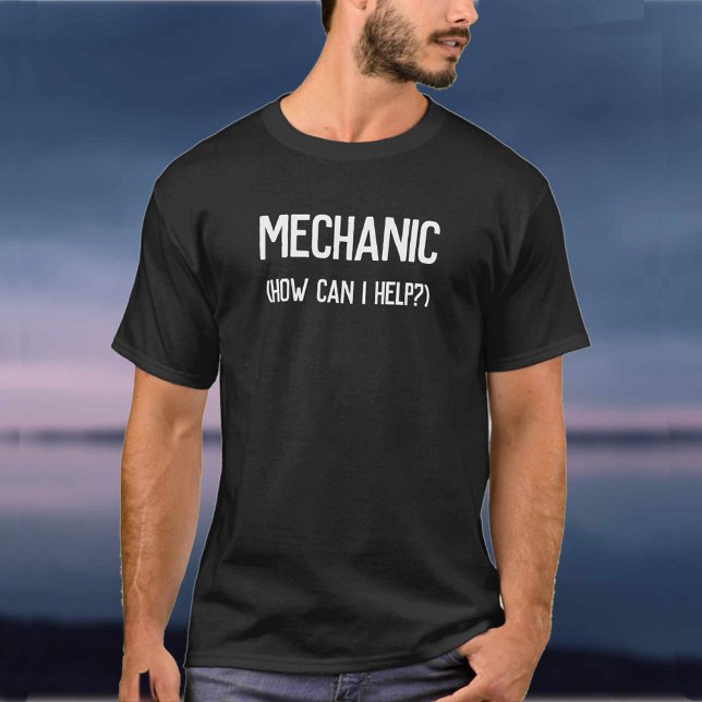 Camiseta Mecânico - Garage Car Reparar Empresas (Criador carregado)