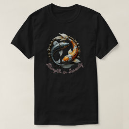 Camiseta Mecânico Koi Yin-Yang