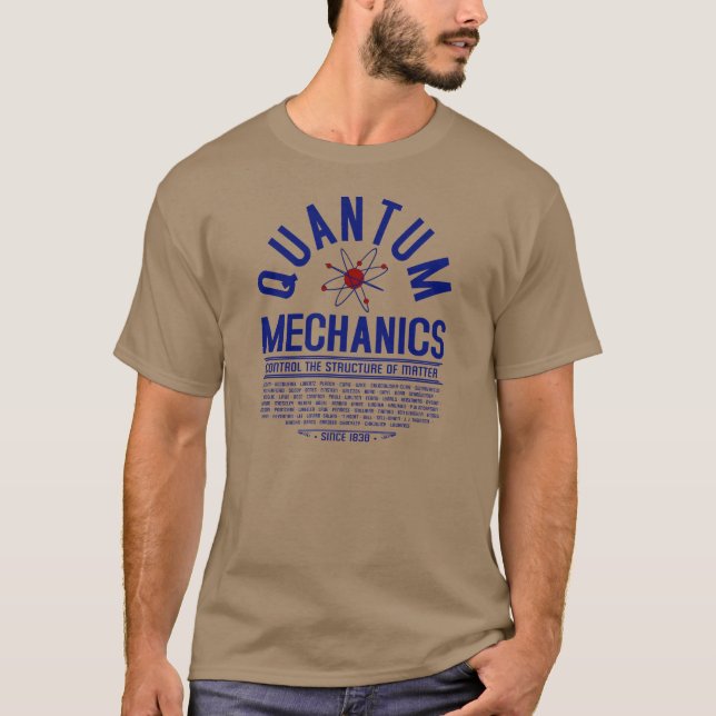 Camiseta Mecânicos de quantum (Frente)