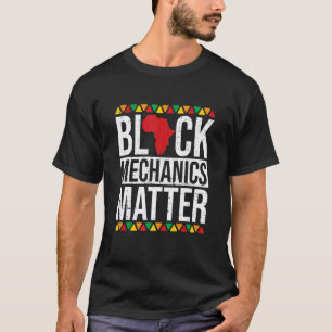Camiseta Mecânicos Negros Fazem Diferença Garagem Americano