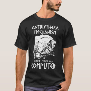 Camiseta Mecanismo Antikythera antigo computador grego