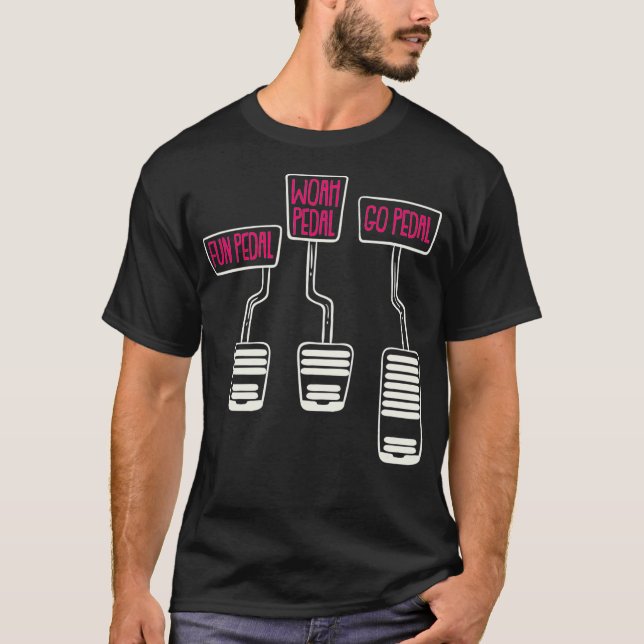 Camiseta Mecanismo de embreagem de desvio do pedal de trans (Frente)