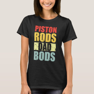 Camiseta Mecanismos De Carro vintage De Cartões E Pais