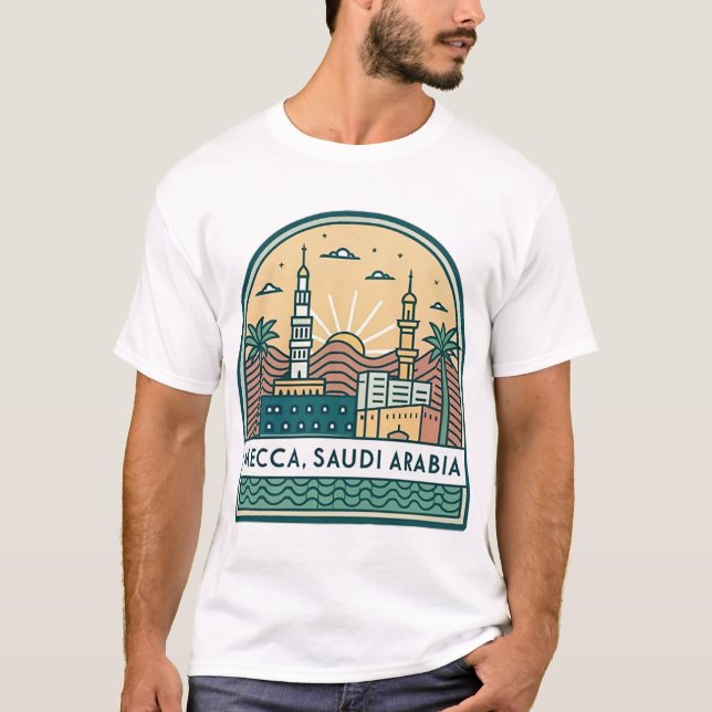 CAMISETA MÉCCA, ARÁBIA SAUDITA (Frente)
