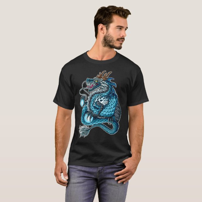 Camiseta Mech Dragon (Frente Completa)