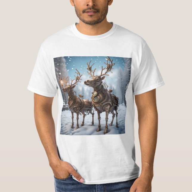 Camiseta Mech Reindeer (Frente)