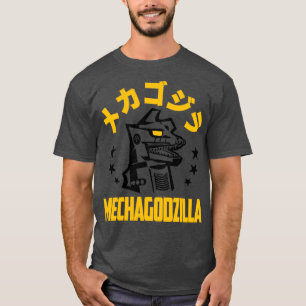 CAMISETA MECHAGODZILLA KANJI STARS