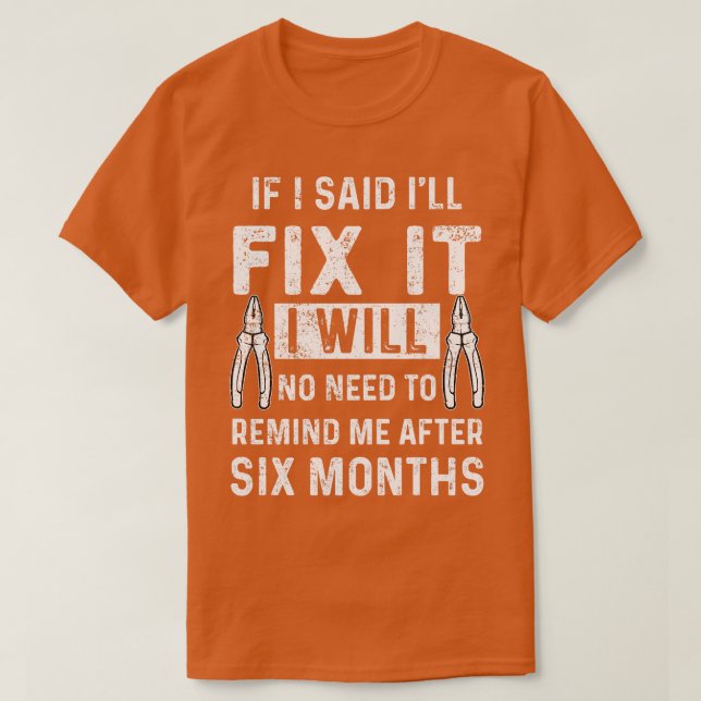 Camiseta Mechanic Handyman Vintage (Frente do Design)