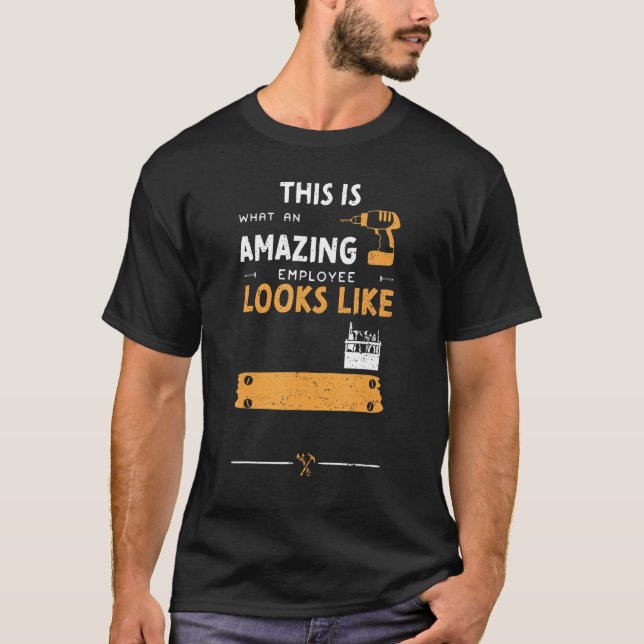 Camiseta Mechanic Humor This Is What An Amazing Employee    (Frente)