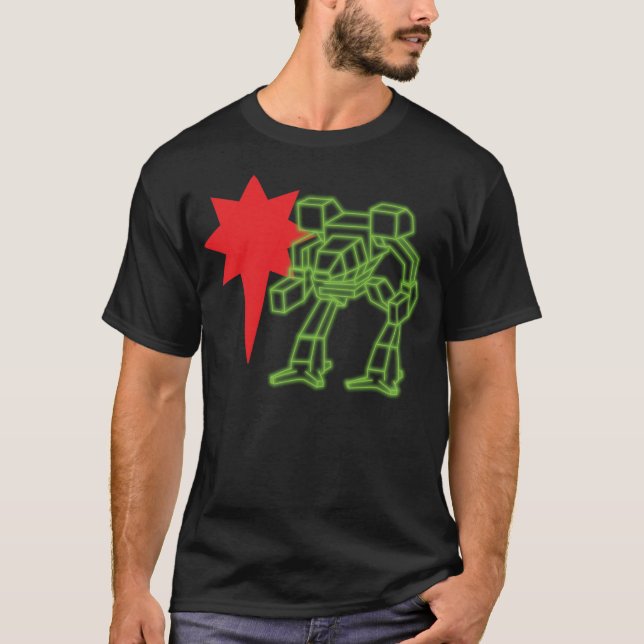Camiseta MechCorps: Guerra UNcivil - t-shirt de invasão II (Frente)