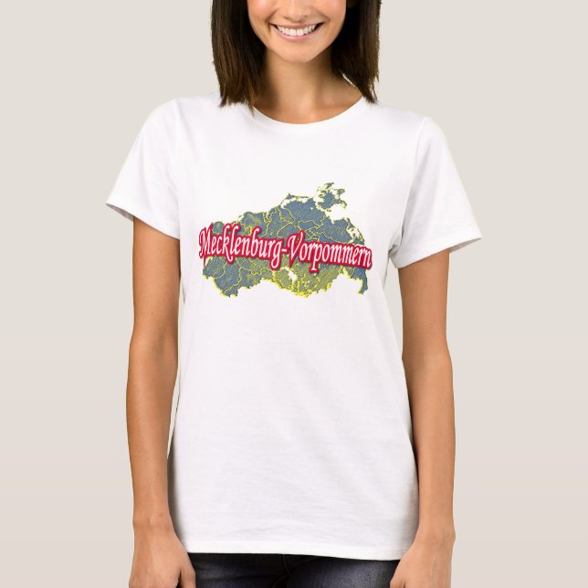 Camiseta Meclemburgo-Pomerânia Ocidental (Frente)