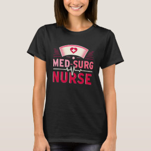 Camiseta Med Surg Enfermeiro Apreciação Enfermeira Graduaçã