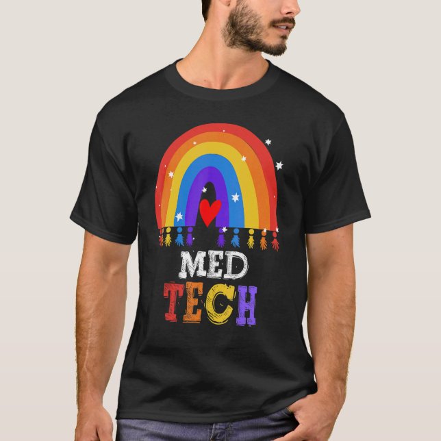 Camiseta MED Tech Apreciação Semana de assistência médica (Frente)