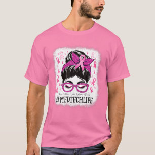 Camiseta Med Tech Em Outubro Vestimos O Cancer Rosa Awa