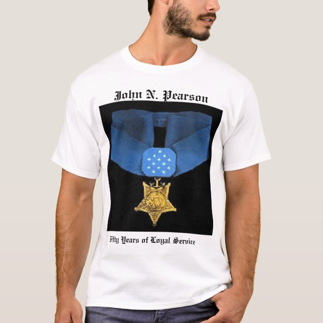 Camiseta Medalha de honra (Frente)