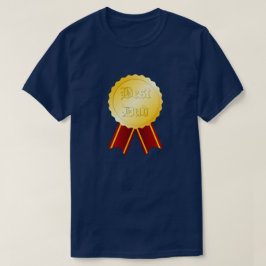 Camiseta Medalha de Melhor Pai Dia dos Pais