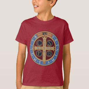 Camiseta Medalha santo Benedict