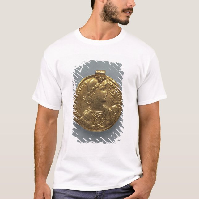 Camiseta Medalhão de Constantius II, minted em Antioch (Frente)