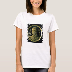 Camiseta Medalhão do retrato de auto, c.1450 (esmalte no